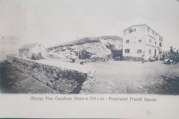 Cartolina - Albergo Pian Cavallone - Proprietari Fratelli Garoni - … | Immagine principale