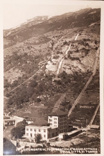 Cartolina - Chiomonte - Centrale Idroelettrica della città di Torino …