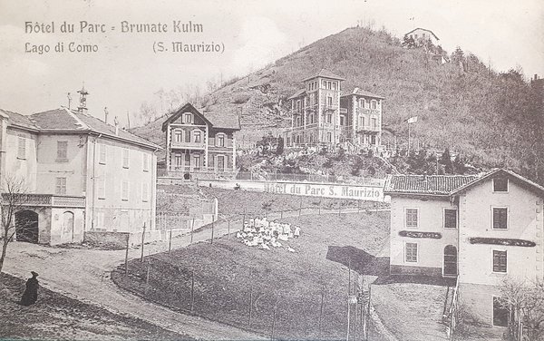Cartolina - Hotel du Parc - Brunate Kulm - Lago …