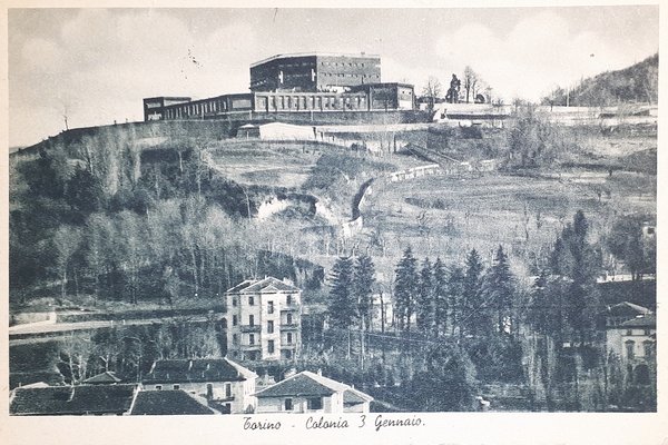 Cartolina - Torino - Colonia 3 Gennaio - 1940