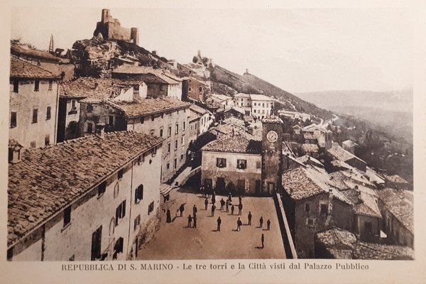 Cartolina - Repubblica di S. Marino - Le tre torri …