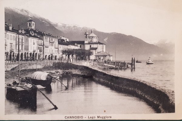Cartolina - Cannobio - Lago Maggiore - 1930