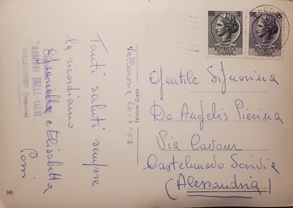 Cartolina - Riviera dei Fiori - Ventimiglia - Mercato dei …