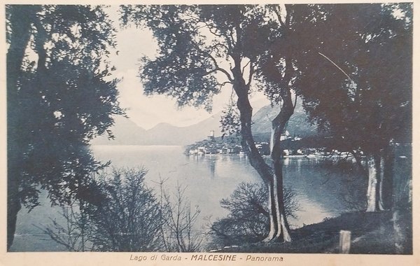 Cartolina - Lago di Garda - Malcesine - Panorama - …