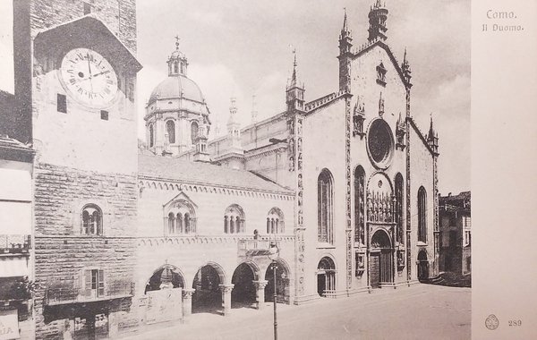 Cartolina - Como - Il Duomo - 1906