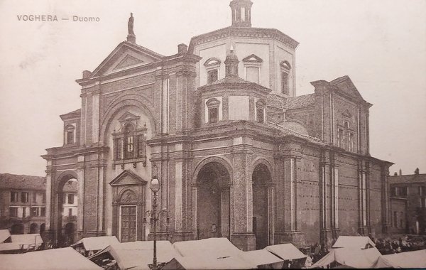Cartolina - Voghera - Duomo - 1913