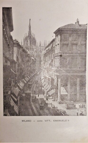 Cartolina - Milano - Corso Vittorio Emanuele II - 1900 …