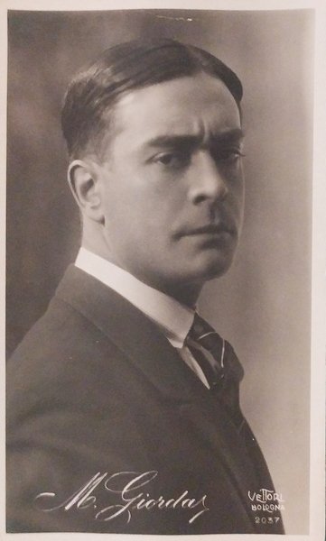 Cartolina - Cinema - M. Giordas - 1920 ca. | Immagine principale