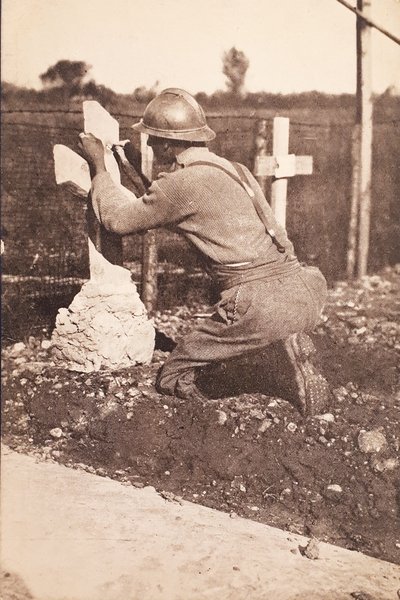 Cartolina - Militaria WWI - Croce Rossa Italiana - Cimitero …