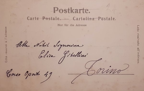 Cartolina - 15^ Cavalleggeri di Lodi - Per il Re …