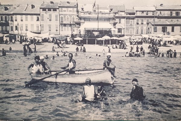 Cartolina - Loano - Stabilimento Bagni Doria dal Mare - …