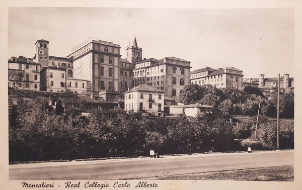 Cartolina - Moncalieri - Real Collegio Carlo Alberto - 1946