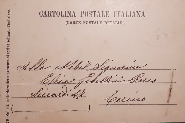 Cartolina - Morte del Conte Dal Verme - Ufficiale delle …