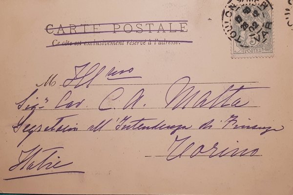 Cartolina - Toulon - Le Tonneau - 1902