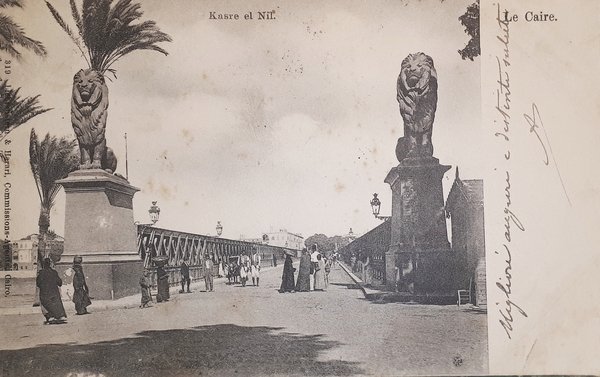 Cartolina - Egypte - Kasr el Nil - 1901