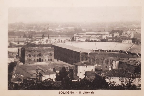 Cartolina - Bologna - Il Littoriale - 1932