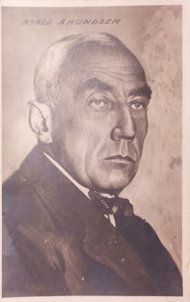 Cartolina - Commemorativa - Roald Amundsen - 1920 ca.