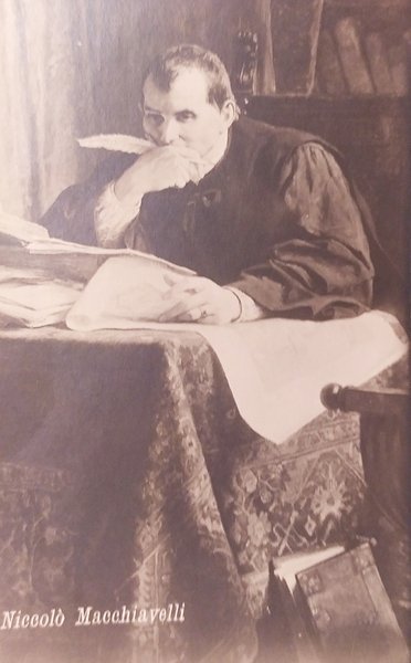Cartolina - Commemorativa - Storico Niccolò Machiavelli - 1920 ca.