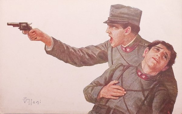 Cartolina - Militaria - Illustratore Villani - 1930 ca.