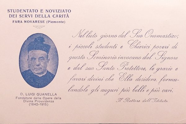 Cartolina - Studentato e Noviziato dei Servi della Carità - … | Immagine principale