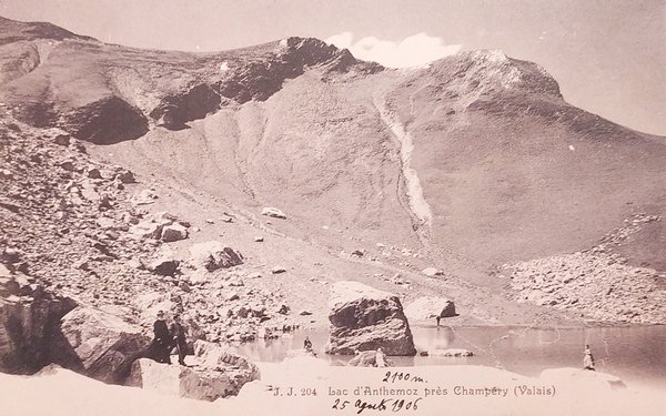 Cartolina - Svizzera - Lac de Anthemoz près Champery ( … | Immagine principale