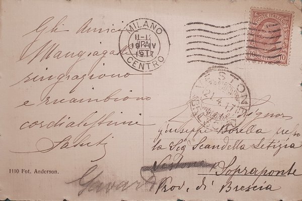 Cartolina - F. Carcano - Marina ( Roma - Galleria … | Immagine Gallery 2