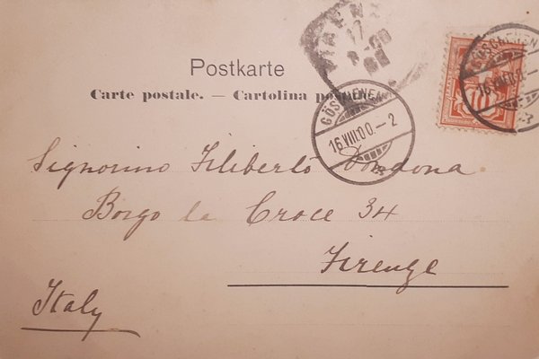 Cartolina - Teufelsbrucke - Svizzera - 1900