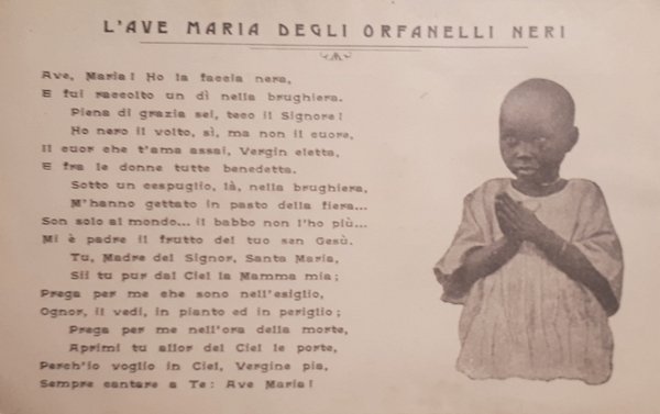 Cartolina - Istituto Missioni Consolata - Torino - Orfanelli Neri …