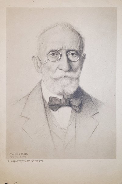 Cartolina - A. Enrie - Ritratto di Paolo Boselli - …