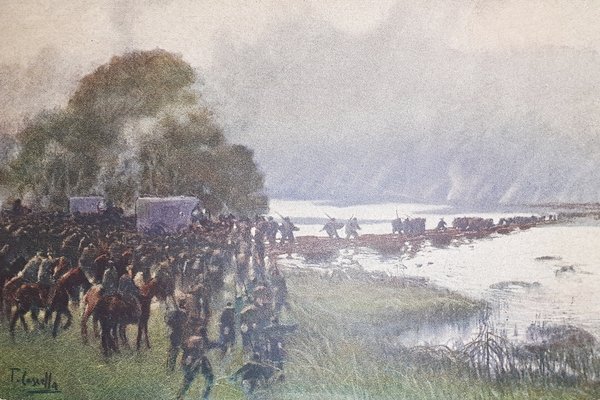 Cartolina - Militaria WWI - Croce Rossa Italiana - Illustr. …