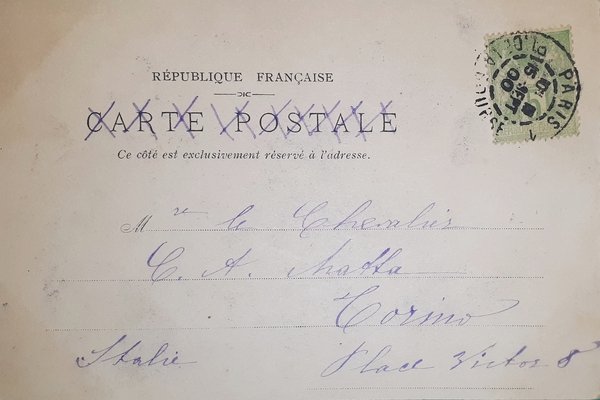 Cartolina - Bosnie et Hongrie - Exposition de 1900