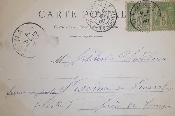 Cartolina - Pont Alexandre - Exposition Universelle Paris 1900