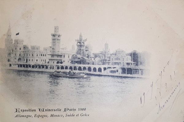 Cartolina - Allemagne Espagne Monaco Suède - Exposition Universelle Paris … | Immagine principale