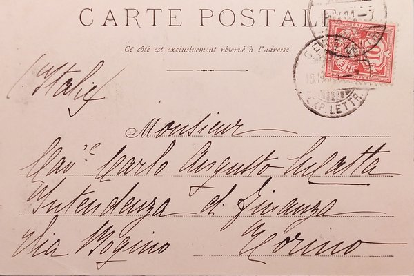 Cartolina - Svizzera - Genève Parc Mon Repos - 1901 | Immagine Gallery 2