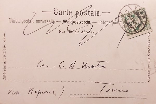 Cartolina - Svizzera - Zermatt et le mont Cervin - …