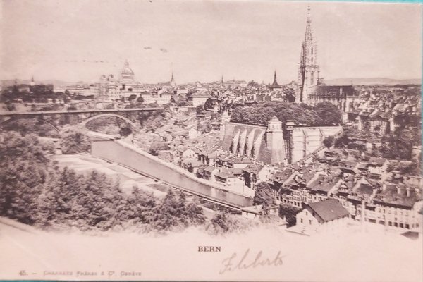 Cartolina - Svizzera - Bern - 1902
