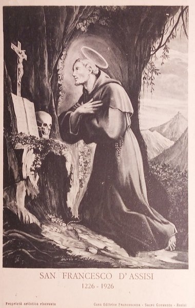 Cartolina - San Francesco d'Assisi - 1939