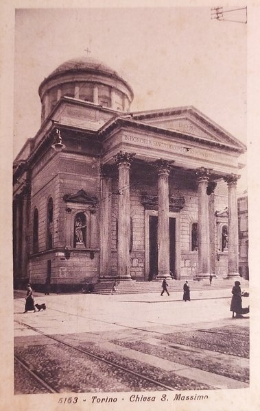 Cartolina - Torino - Chiesa S. Massimo - 1935