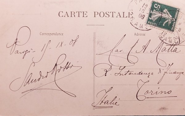 Cartolina - Bois de Boulogne - Lac St-James - Promenade …
