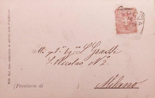 Cartolina - Padova - Caffè Pedrocchi - 1908 | Immagine Gallery 2