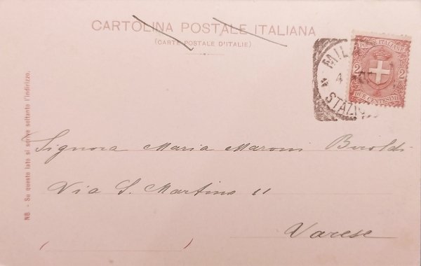 Cartolina - Capri - Veduta Generale - 1900