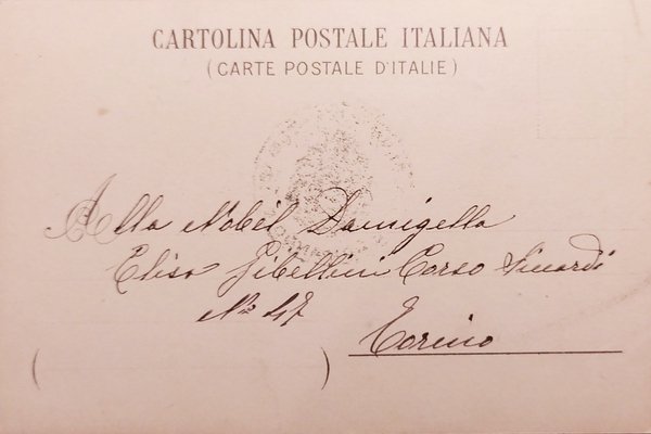 Cartolina - Militaria - 21^ Cavalleggeri di Padova - 1902
