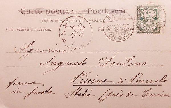 Cartolina - Svizzera - Basel - Das Munster - 1900