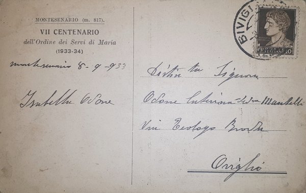 Cartolina - Il S. Padre che dal Vaticano - La …