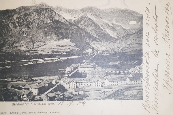 Cartolina - Bardonecchia - Altitudine - 1904