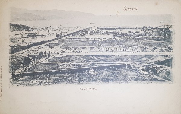 Cartolina - La Spezia - Panorama - 1900