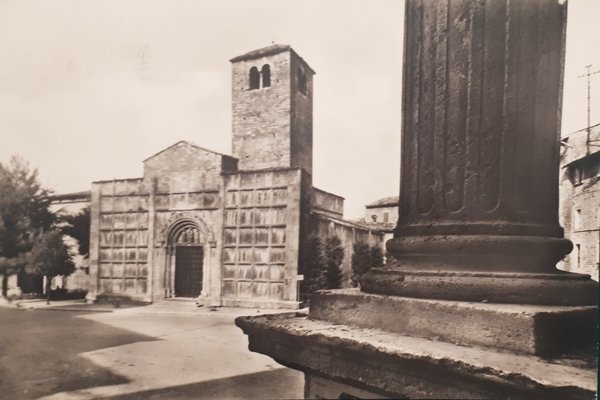 Cartolina - Ascoli Piceno - Chiesa dei S. S. Vincenzo …