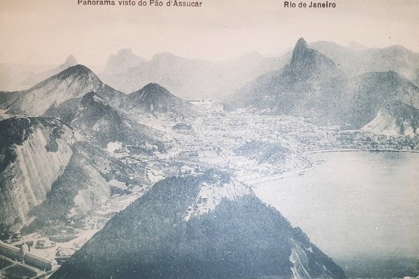 Cartolina - Brasile - Rio De Janeiro - Panorama vista …