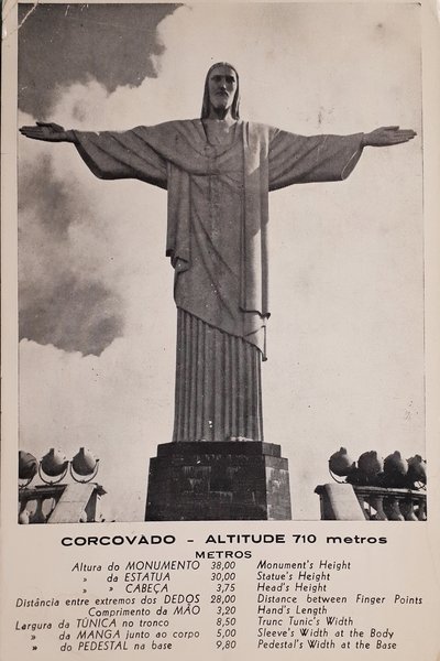 Cartolina - Brasile - Rio De Janeiro - Corcovado - …