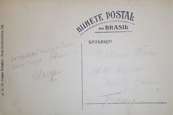 Cartolina - Brasile - Rio De Janeiro - Panorama visto …
